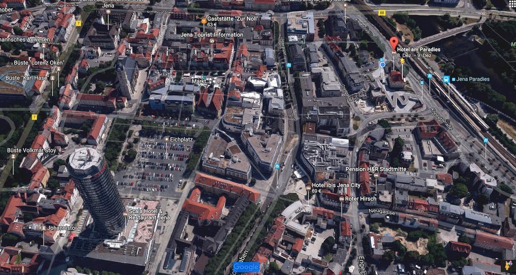 Cityhotel Jena Am Paradies Экстерьер фото